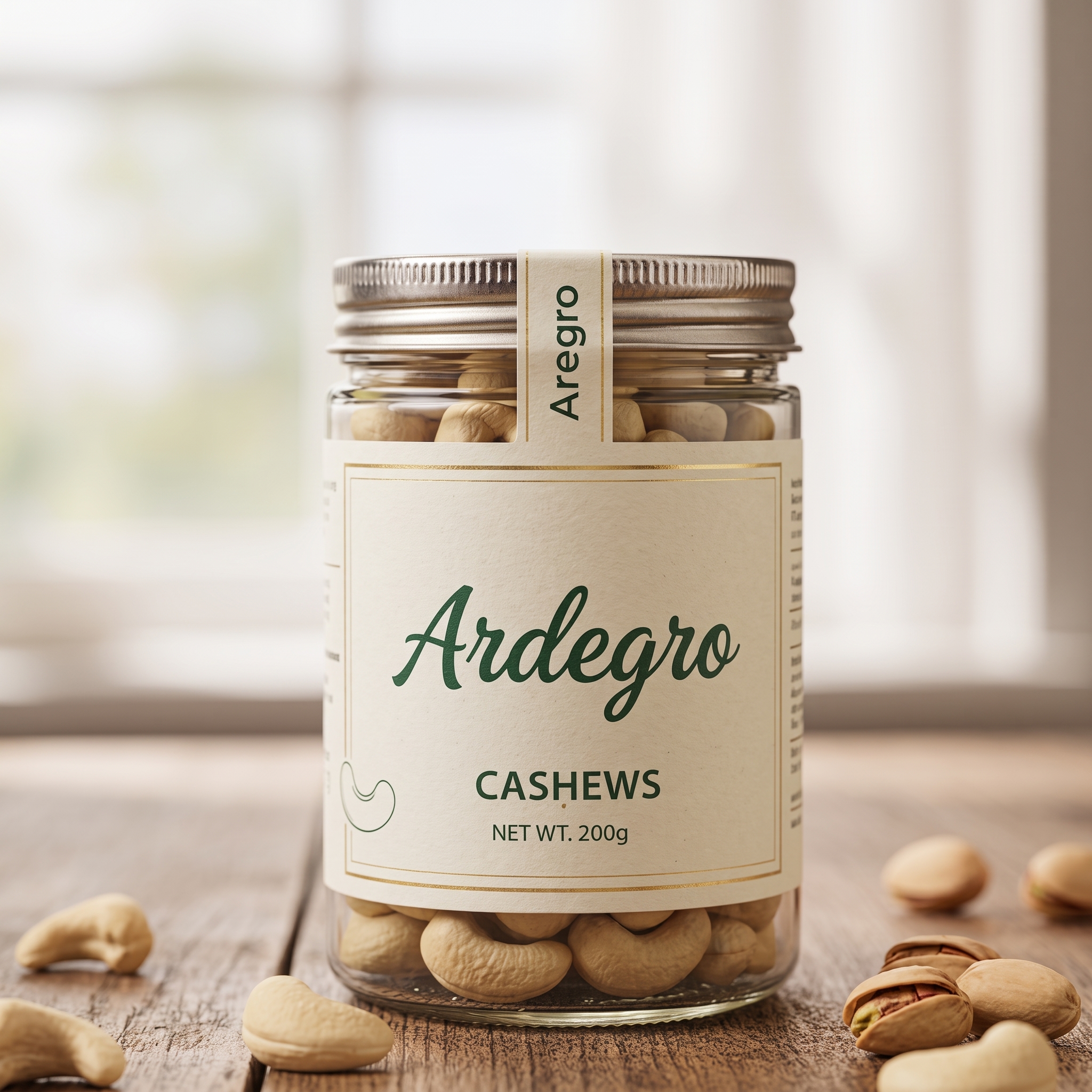 Cashews (Glass Jar)